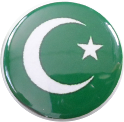 Islam Flagge Button - zum Schließen ins Bild klicken