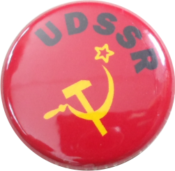 UDSSR Flaggen Button
