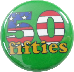 50ies button