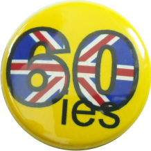 60ies button