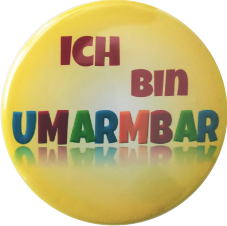 Badge "Umarmbar"