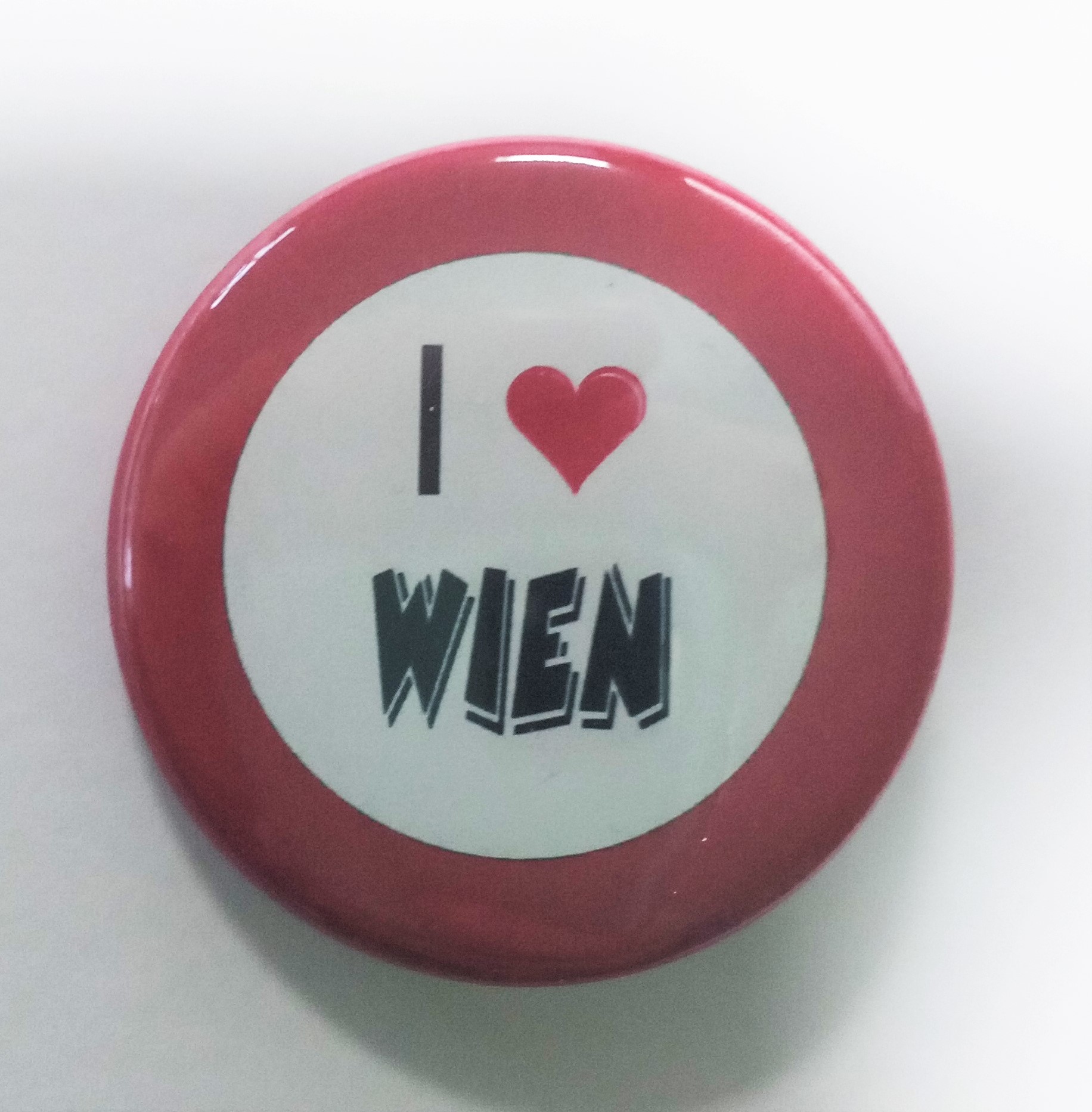 I love Wien Button rot