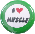 I love myself Button