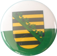 Sachsen flag badge