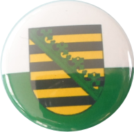 Sachsen Flagge Button