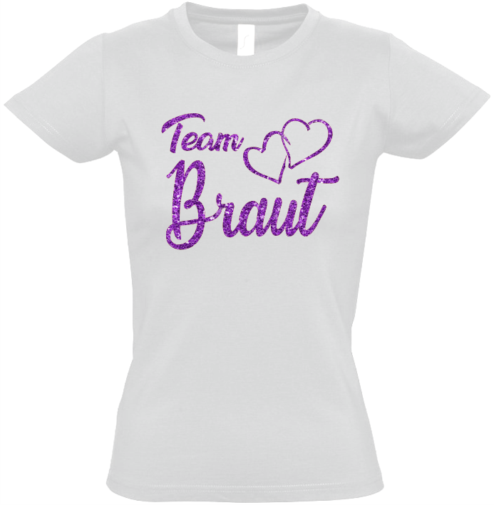 Women Shirt white-violett