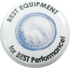 Best performance with best equipment button