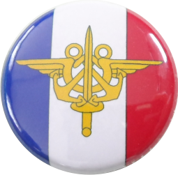 France flag badge