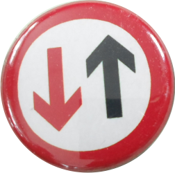 Against traffic button