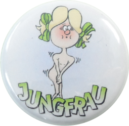 Jungfrau Button