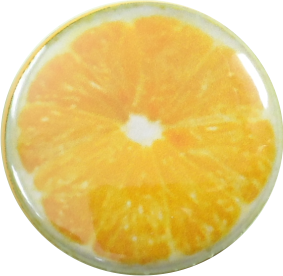 Orangen Button