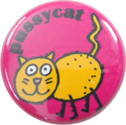 Pussycat button cat