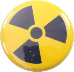 radioactive button