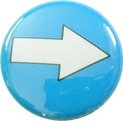 Direction sign badge