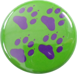 paw tracks button