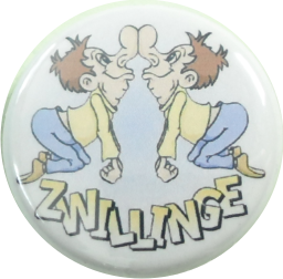 Zwillinge Button